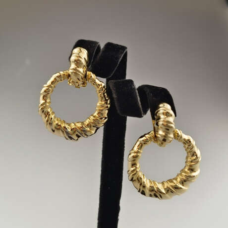 Ein Paar Vintage-Ohrclips - Henkel & Grosse (Pforz… - фото 1