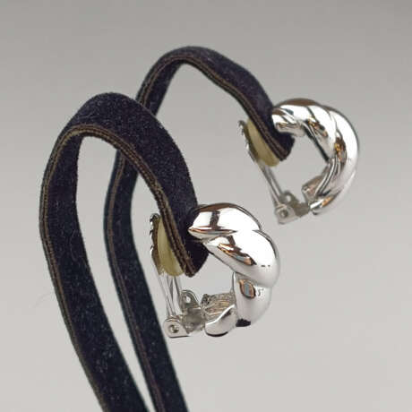 Ein Paar Vintage-Ohrclips - Henkel & Grosse (Pforz… - Foto 2