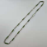 Vintage-Jadekette - China, Halskette mit 15 längli… - фото 2