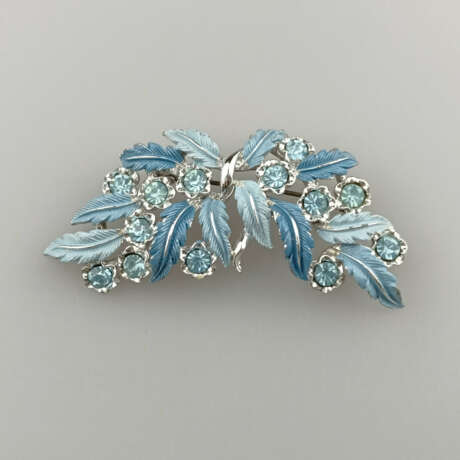 Vintage-Brosche - Jewelcraft / USA, silberfarbenes… - photo 1