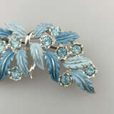 Vintage-Brosche - Jewelcraft / USA, silberfarbenes… - photo 2