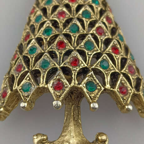 Vintage-"Christmas"-Brosche - USA, Weihnachtsbaum,… - photo 2