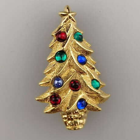 Vintage-"Christmas"-Brosche - MONET / USA, Weihnac… - Foto 1