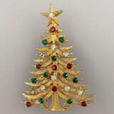 Vintage-"Christmas"-Brosche - MYLU/USA, Weihnachts… - фото 1