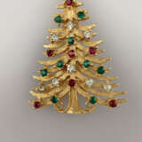 Vintage-"Christmas"-Brosche - MYLU/USA, Weihnachts… - фото 2