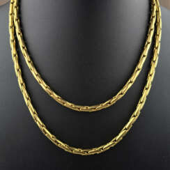 Vintage-Halskette - NAPIER / USA, Metall vergoldet…