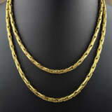 Vintage-Halskette - NAPIER / USA, Metall vergoldet… - фото 1