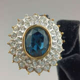 Ein Paar prunkvolle Vintage-Ohrstecker - ROMAN / U… - photo 2