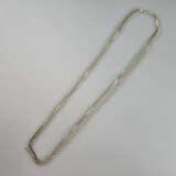 Vintage-Silbercollier -Silber 835/000, gestempelt,… - photo 2