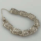 Vintage-Silberarmband - filigran gearbeitetes, dur… - photo 1