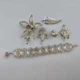 Konvolut Filigransilber - 6-tlg., bestehend aus ne… - фото 1