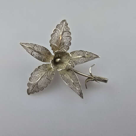 Konvolut Filigransilber - 6-tlg., bestehend aus ne… - фото 2