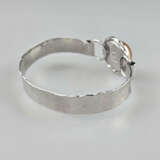 Vintage-Silberarmspange mit Bernstein - Sterling S… - фото 2