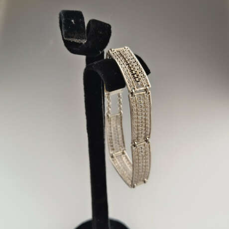 Vintage-Silberarmband - Silber 800/000, gestempelt… - фото 1