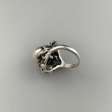 Floraler Vintage-Silberring -Sterling Silber 925/0… - photo 2 Floraler Vintage-Silberring -Sterling Silber 925/0… - photo 2