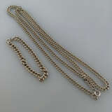 Silber-Panzerkette und Armband - Silber 835/00 (Ke… - photo 1