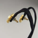 Ein Paar Vintage-Ohrstecker - SWAROVSKI, vergoldet… - photo 2