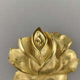 Vintage-Rosenbrosche - Trifari / USA, Metall vergo… - фото 2