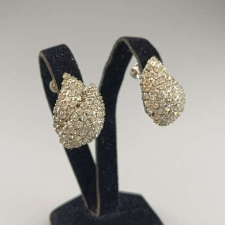 Ein Paar Vintage-Ohrclips - VENDÔME= CORO / USA, M… - Foto 1 Ein Paar Vintage-Ohrclips - VENDÔME= CORO / USA, M… - Foto 1