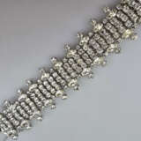 Glitzerndes Vintage-Armband - WEISS / USA, silberf… - photo 2