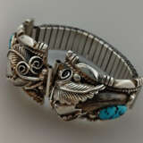 Uhrenarmband im Navajo-Stil - teils Sterlingsilber… - photo 1