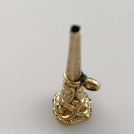 Antiker Uhrenschlüssel für Gold/Emaille-Spindeluhr… - photo 2 Antiker Uhrenschlüssel für Gold/Emaille-Spindeluhr… - photo 2