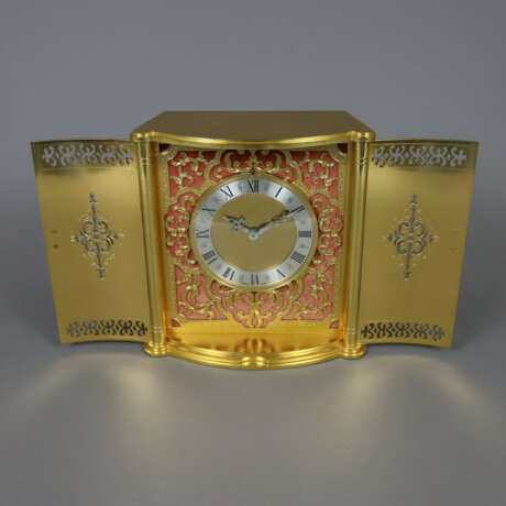 Tischuhr mit Flügeltüren - Gübelin, Luzern, Schwei… - photo 1 Tischuhr mit Flügeltüren - Gübelin, Luzern, Schwei… - photo 1