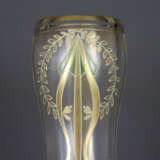 Jugendstil-Glasvase - um 1910/20, satiniertes Glas… - фото 2