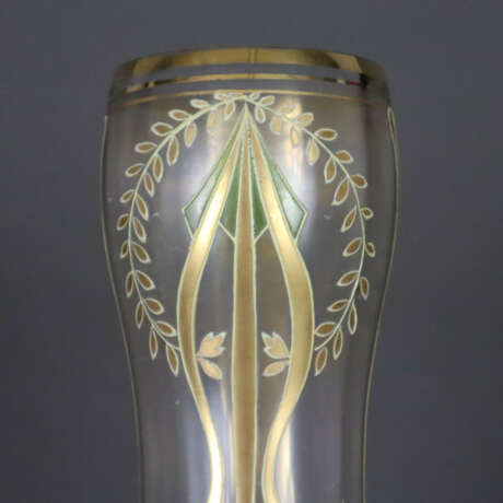 Jugendstil-Glasvase - um 1910/20, satiniertes Glas… - фото 2 Jugendstil-Glasvase - um 1910/20, satiniertes Glas… - фото 2