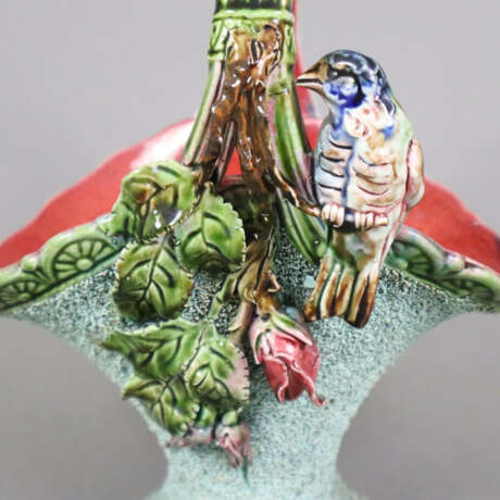 Henkelkorb mit Vogelfigur - um 1900, Handarbeit, K… - photo 2 Henkelkorb mit Vogelfigur - um 1900, Handarbeit, K… - photo 2