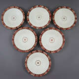 Satz von sechs Tellern - um 1900, Waechtersbach, K… - photo 1