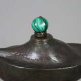 "Aladin"-Wunderlampe mit Eisenständer - um 1900, B… - photo 2