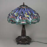 Große schwere Tischlampe im Tiffany-Stil -20.Jh.- … - photo 1