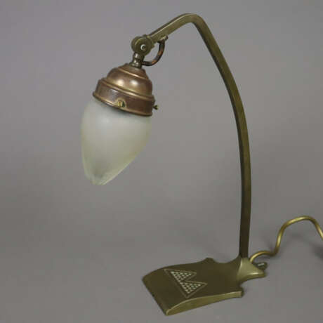 Tischlampe - Jugendstil/Art Déco, um 1915-1920, Me… - photo 1 Tischlampe - Jugendstil/Art Déco, um 1915-1920, Me… - photo 1
