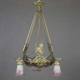 Jugendstil-Hängeleuchter - Muller Frères, Lunévill… - photo 1