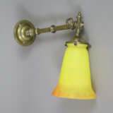 Jugendstil-Wandlampe - Muller Frères, Ätzgravur „G… - фото 1