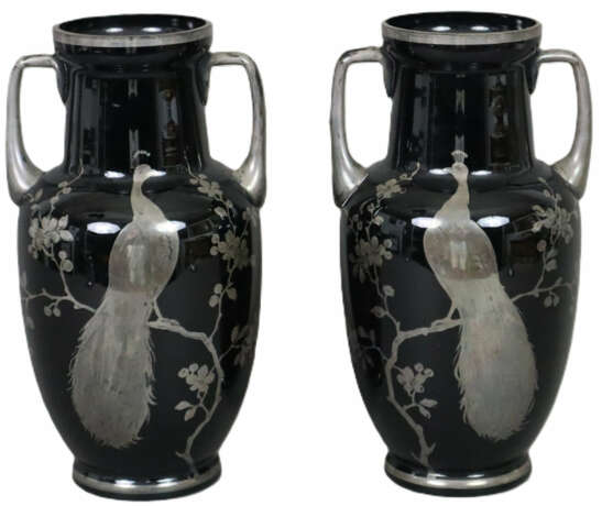 Ein Paar Art Déco -Vasen - Michel Herman, Paris, u… - photo 1 Ein Paar Art Déco -Vasen - Michel Herman, Paris, u… - photo 1