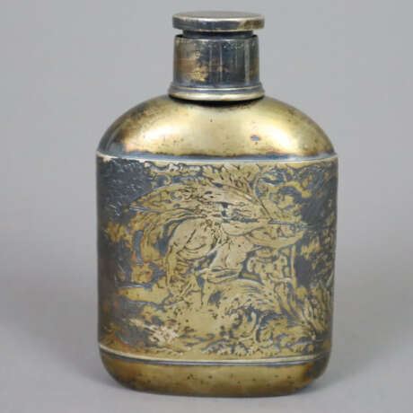 Flachmann mit Faltbecher - Meriden, USA, Metall, W… - фото 1 Flachmann mit Faltbecher - Meriden, USA, Metall, W… - фото 1