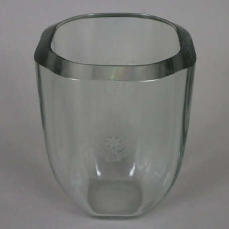 Glasvase Großloge - 1.Hälfte 20.Jh., abgerundete o… - photo 1 Glasvase Großloge - 1.Hälfte 20.Jh., abgerundete o… - photo 1