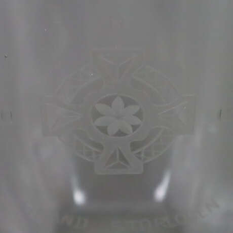 Glasvase Großloge - 1.Hälfte 20.Jh., abgerundete o… - photo 2 Glasvase Großloge - 1.Hälfte 20.Jh., abgerundete o… - photo 2