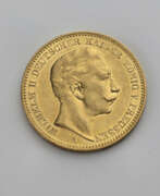Coins. Goldmünze 20 Mark 1904 - Deutsches Kaiserreich, Wi…