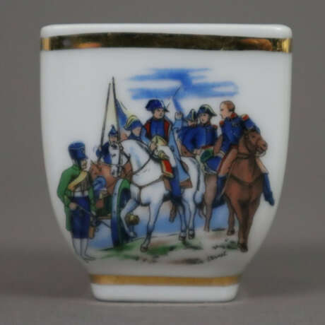 Ein Paar Schnapsbecher mit Napoleon-Motiven - Limo… - фото 2