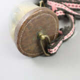 Altes Pulverhorn - Kuhhorn, Messingausguss und Kup… - photo 2