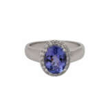 Ring mit Tansanit ca. 2 ct, - фото 1