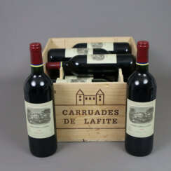 Wein - 12 Flaschen Carruades de Lafite 1999, Châte…
