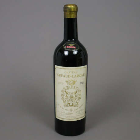 Wein - Château Gruaud-Larose 1921, Rotwein, Saint-… - photo 1 Wein - Château Gruaud-Larose 1921, Rotwein, Saint-… - photo 1