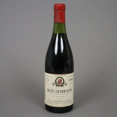 Wein - Mazis-Chambertin Grand Cru 1985, Geoffroy P… - photo 1 Wein - Mazis-Chambertin Grand Cru 1985, Geoffroy P… - photo 1