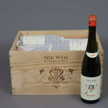 Wein - 6 Flaschen 2018 "St. Urbans-Hof (Nik Weis)"… - photo 1