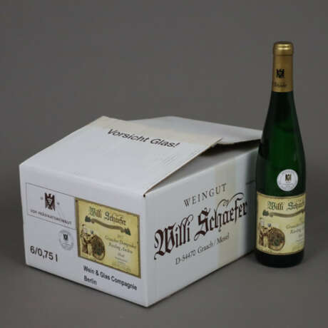Wein - 6 Flaschen 2017 Weingut Willi Schaefer Graa… - photo 1 Wein - 6 Flaschen 2017 Weingut Willi Schaefer Graa… - photo 1