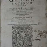 Scapula, Johannes - "Lexicon graeco-latinum novum"… - фото 1
